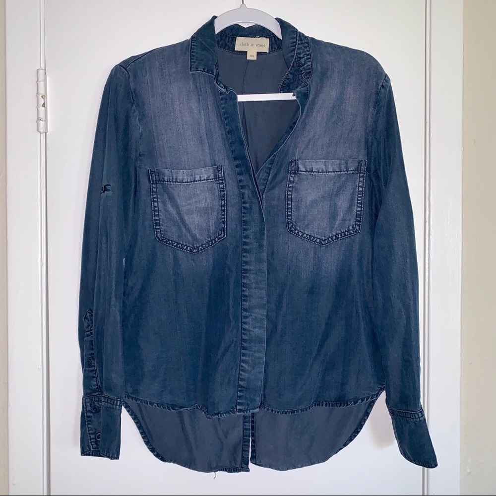 Chambray Cotton Shirt